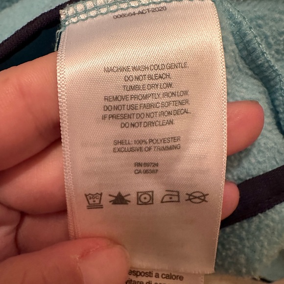 Men’s Columbia PFG Sweater in Light Blue | 4 Button-Snap Closure | Size: Small - Picture 7 of 7